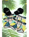 Pack 4 Boxer LM2402-67LEM LOOKME  2 Casquettes Offertes