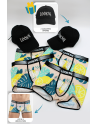 Pack 4 Boxer LM2402-67LEM LOOKME  2 Casquettes Offertes