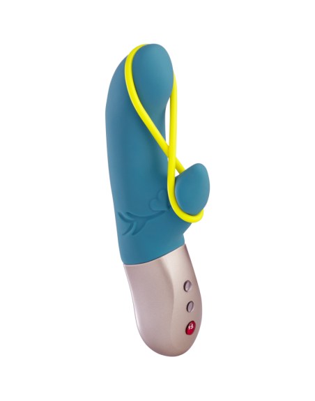 Amorino - Vibromasseur Rabbit -  Bleu & Jaune Fluo - Fun Factory