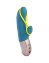 Amorino - Vibromasseur Rabbit -  Bleu & Jaune Fluo - Fun Factory