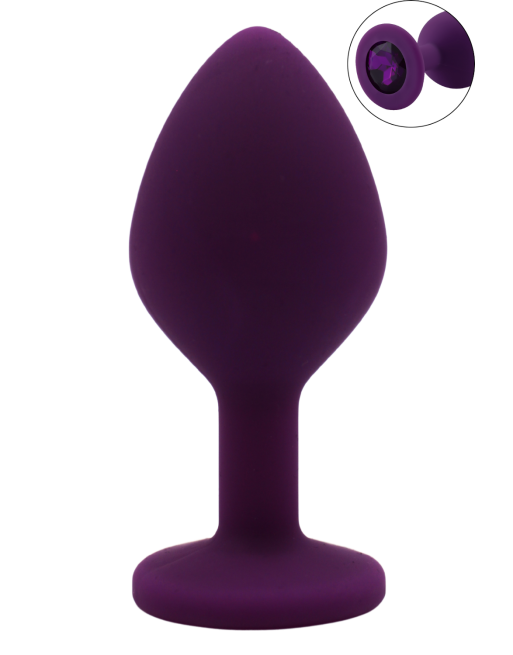 Plug bijou violet Medium Plug bijou violet Medium