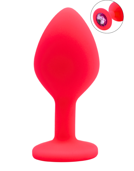 Plug bijou rose Medium