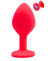 Plug bijou rose Medium