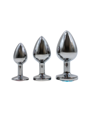 Plug bijou en aluminium bijou rose Small