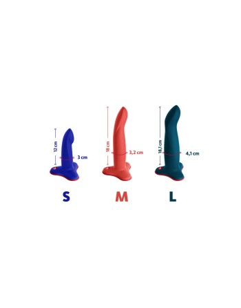 Limba Flex M - Dildo pliable - Flashy corail