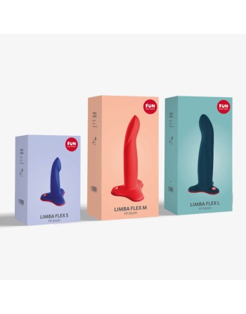 Limba Flex M - Dildo pliable - Flashy corail