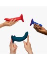 Limba Flex M - Dildo pliable - Flashy corail