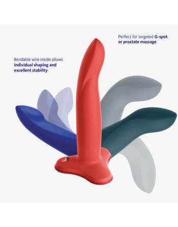 Limba Flex M - Dildo pliable - Flashy corail