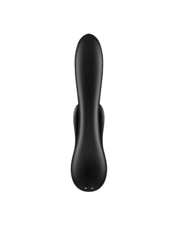 Double Flex Connect Noir Vibromasseur rabbit Satisfyer 