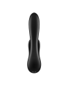Double Flex Connect Noir Vibromasseur rabbit Satisfyer 
