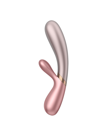 Hot Lover pink Vibromasseur rabbit chauffant Satisfyer 