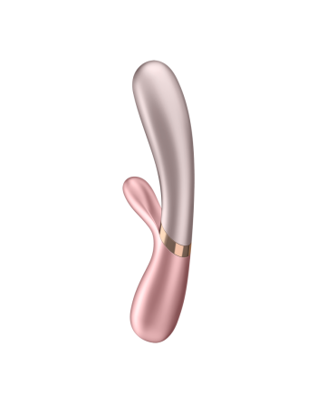 Hot Lover pink Vibromasseur rabbit chauffant Satisfyer 