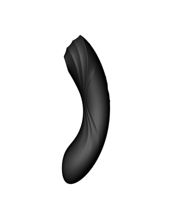 Curvy Trinity 4 - Stimulateur & Vibromasseur - Noir - Satisfyer